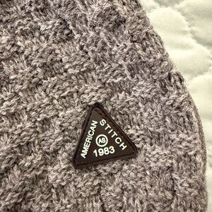 New - American Stitch Charcoal Knit Pullover Never worn